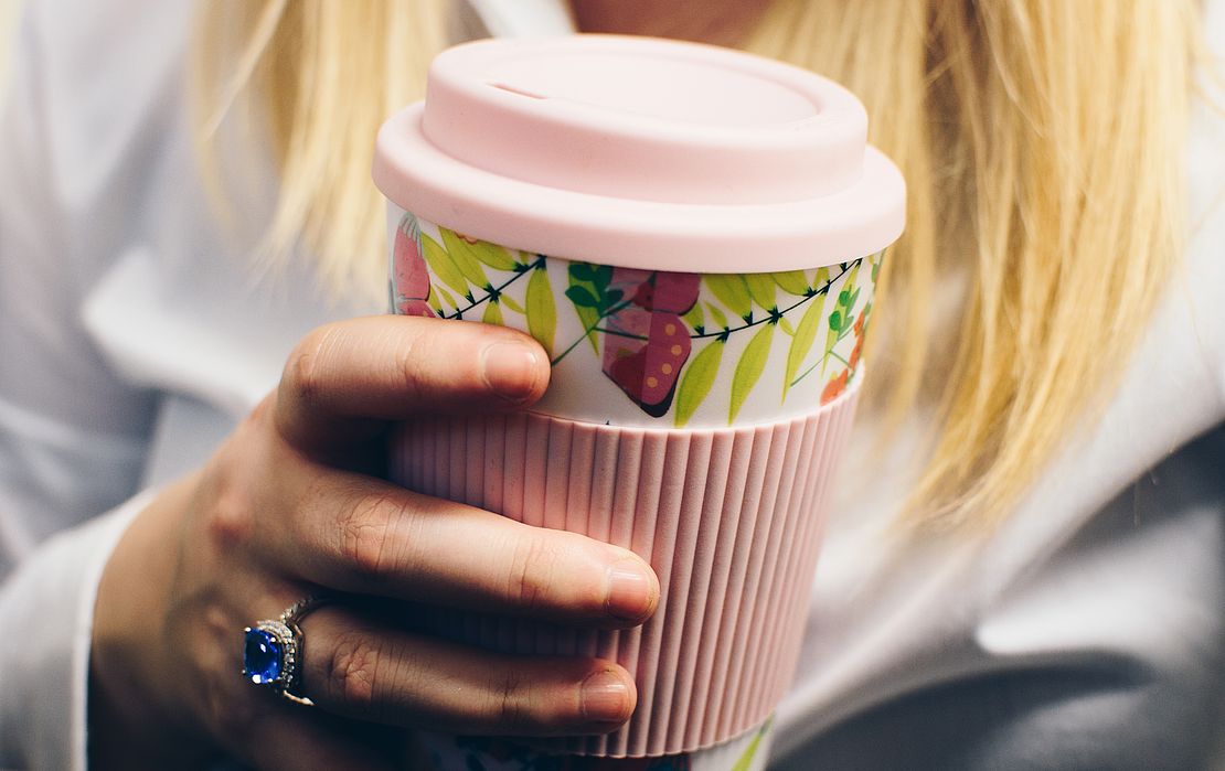 reusable coffee cup