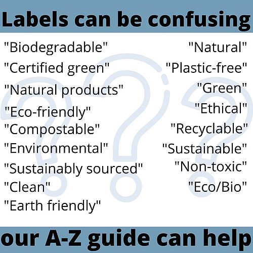 At the grocery store, I check the labels on packaging to see what lingo companies use to promote their products. From...