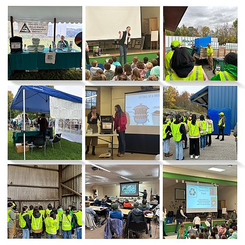 Staff from ACSWMD travels across our 21 member towns to visit fairs, schools, community groups, and businesses to spread...